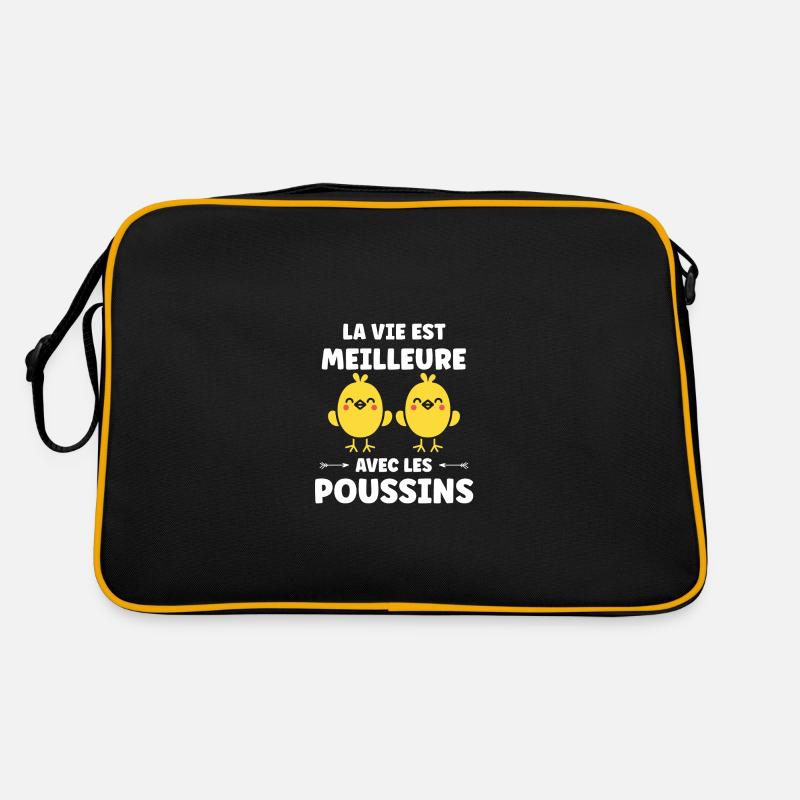 Humour petit poussin Sac Retro