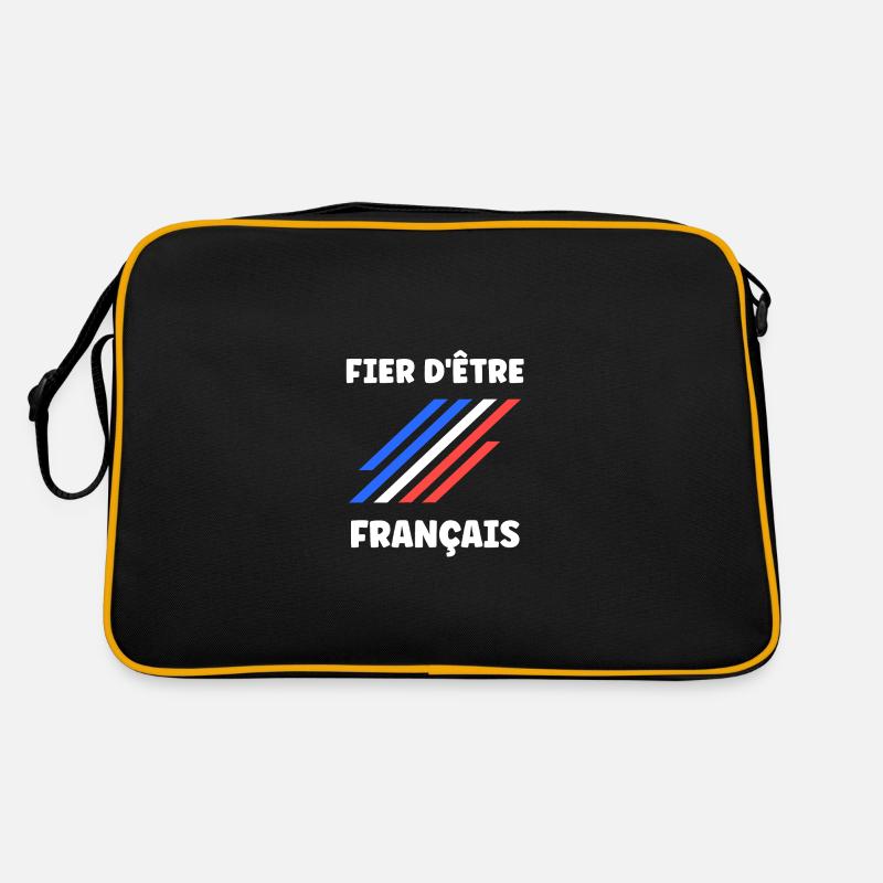 Je suis français Sac Retro