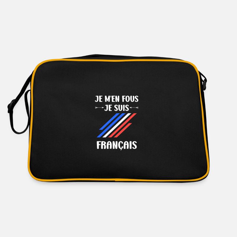 Je suis français Sac Retro