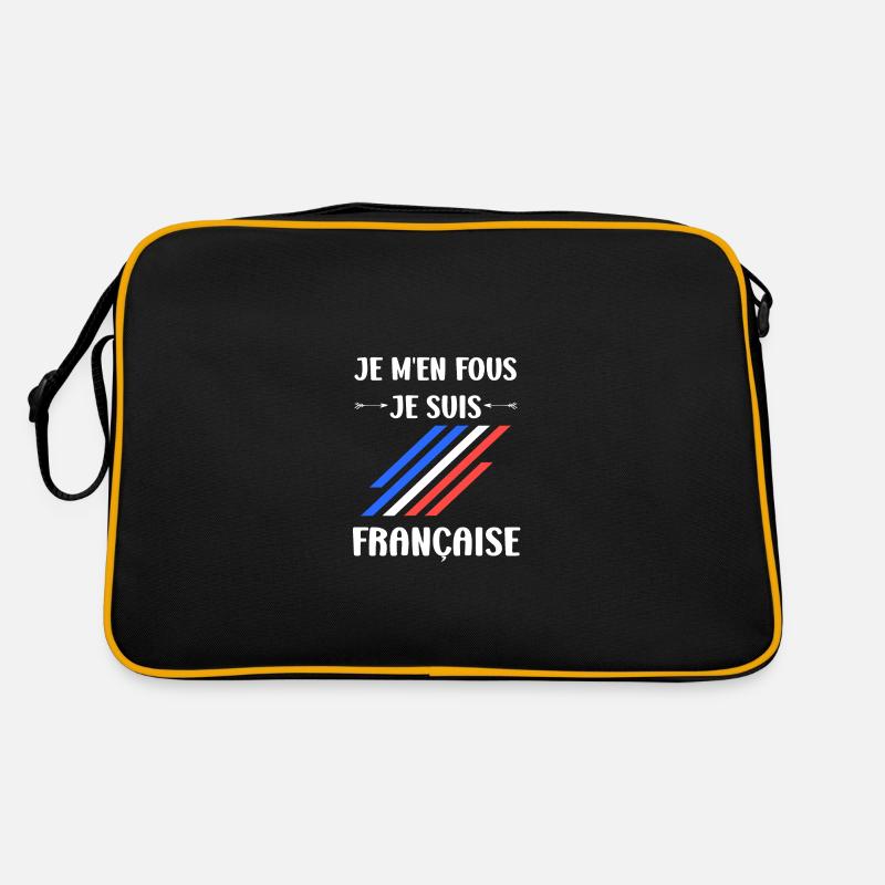Je suis français Sac Retro