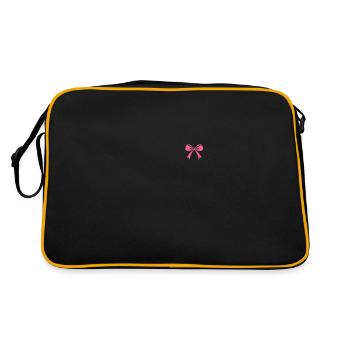 Breast Cancer Awareness - Retro Bag - black/gold - Back