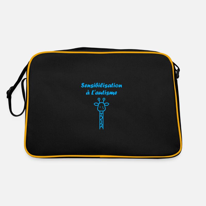 sensibilisation à l'autisme autiste Sac Retro