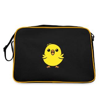 Canary - Retro Bag - black/gold - Back