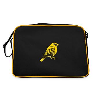 Canary - Retro Bag - black/gold - Back