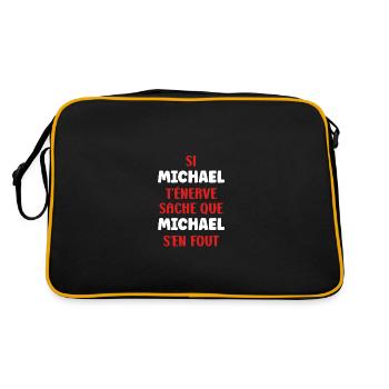 Michael - Sac Retro - noir/or - Dos