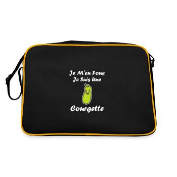courgette - Sac Retro - noir/or - Dos