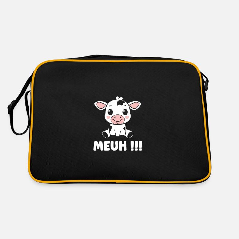 Kuh Retro Tasche