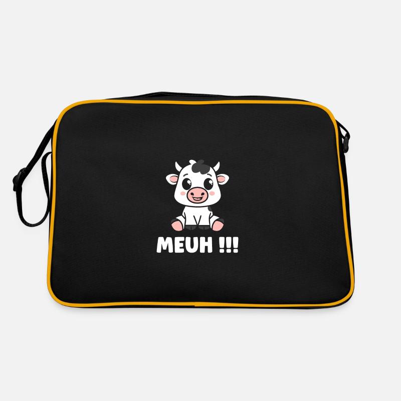 Kuh Retro Tasche