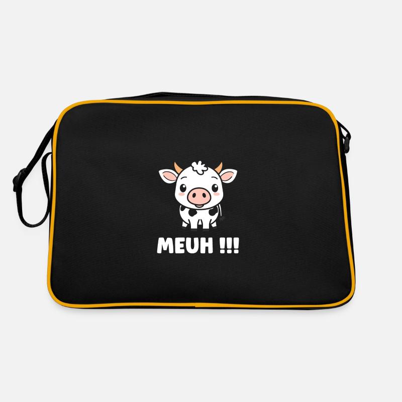 Kuh Retro Tasche