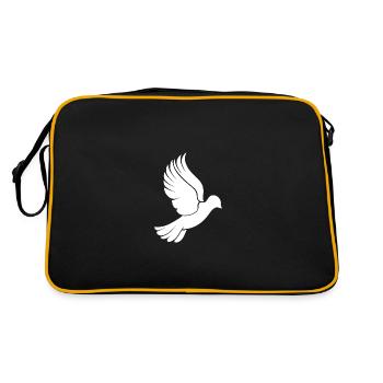 Dove - Retro Bag - black/gold - Back