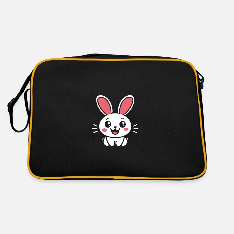 Petit bébé lapin Sac Retro