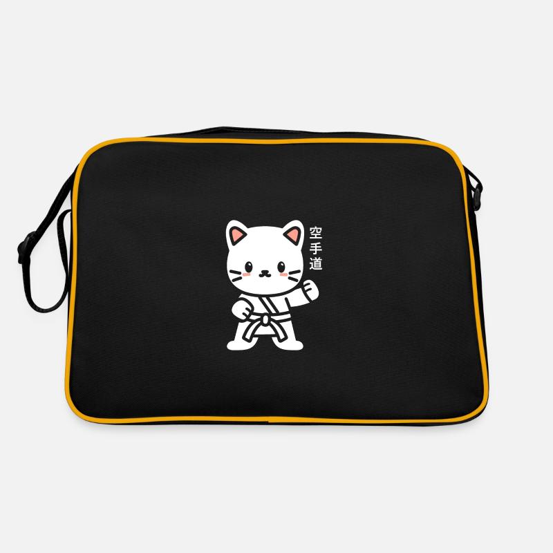 karate - Retro Bag - black/gold