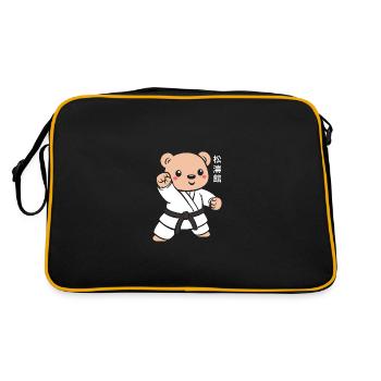karate - Retro Bag - black/gold - Back