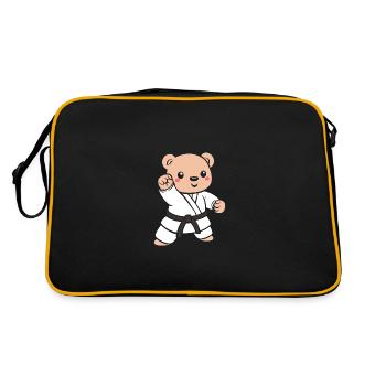 judo - Sac Retro - noir/or - Dos