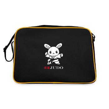judo - Sac Retro - noir/or - Dos