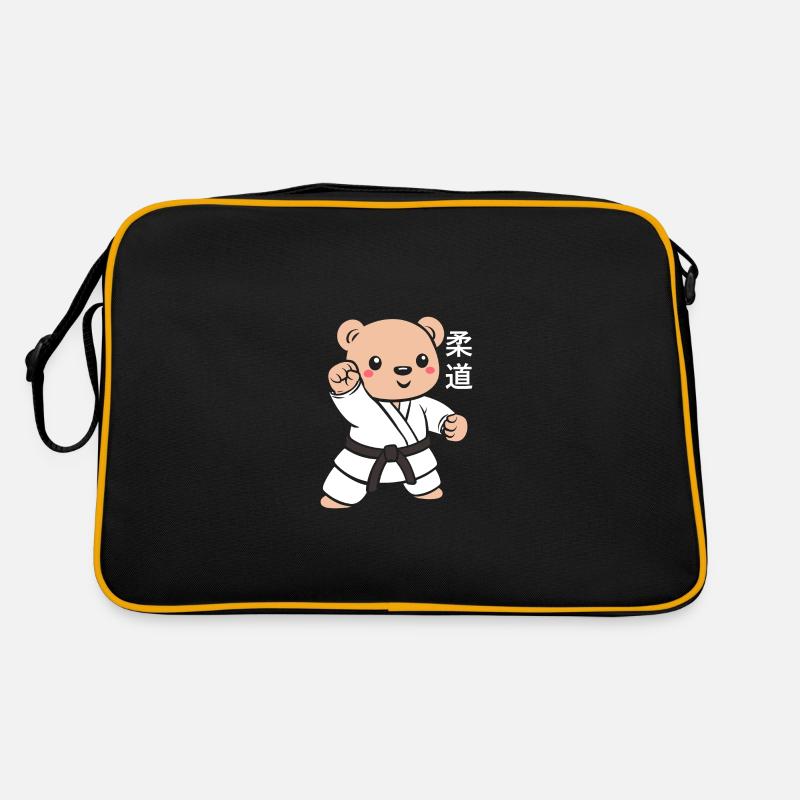 judo - Retro Bag - black/gold