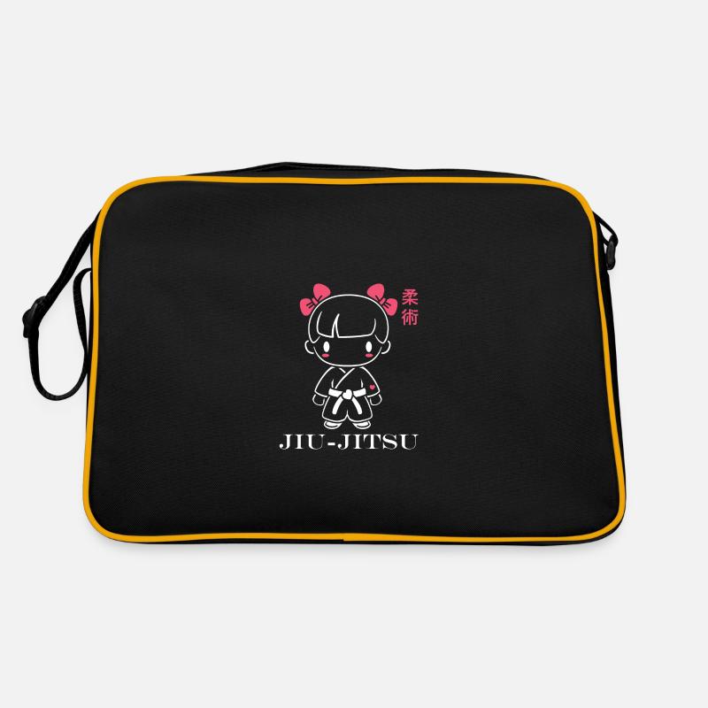 Jiu Jitsu - Sac Retro - noir/or