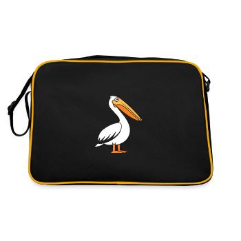 Pelican - Retro Bag - black/gold - Back