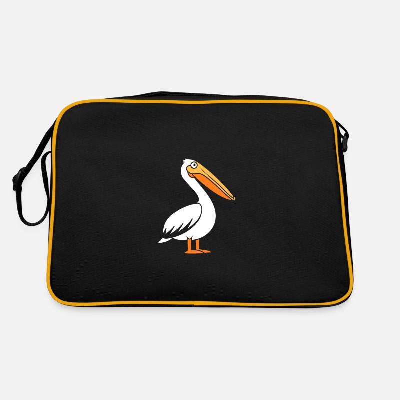 pelican - Sac Retro - noir/or