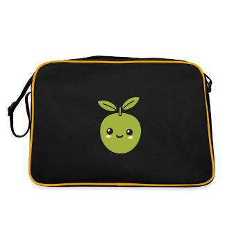 Olive - Retro Bag - black/gold - Back