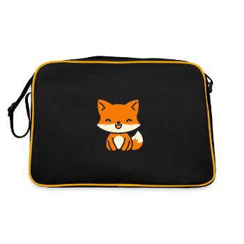 RAND 7 - Retro Tasche - Schwarz/Gold - Hinten