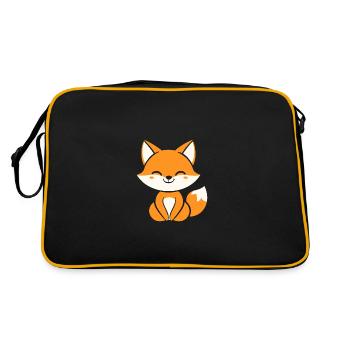Renard - Sac Retro - noir/or - Dos