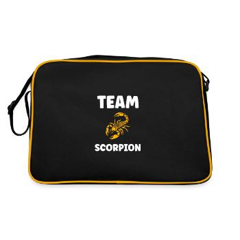 scorpion - Sac Retro - noir/or - Dos