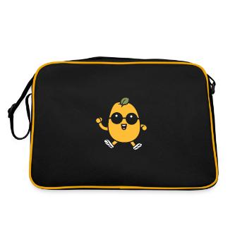 Patate - Sac Retro - noir/or - Dos