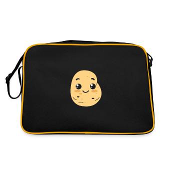 Patate - Sac Retro - noir/or - Dos