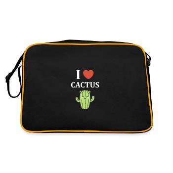 Cactus - Sac Retro - noir/or - Dos