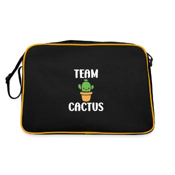 Cactus - Retro Bag - black/gold - Back