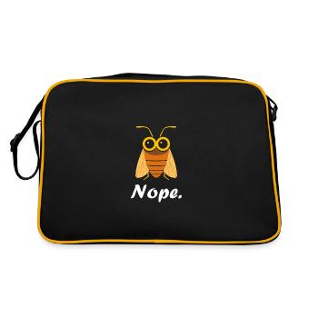 cigale - Sac Retro - noir/or - Dos