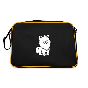pomsky - Sac Retro - noir/or - Dos