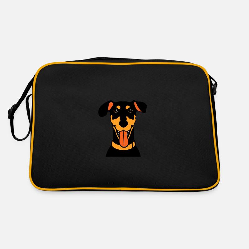 Dobermann Retro Tasche