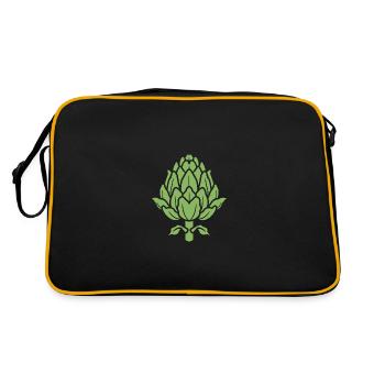 artichoke - Retro Bag - black/gold - Back
