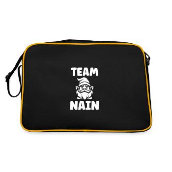 Dwarf - Retro Bag - black/gold - Back
