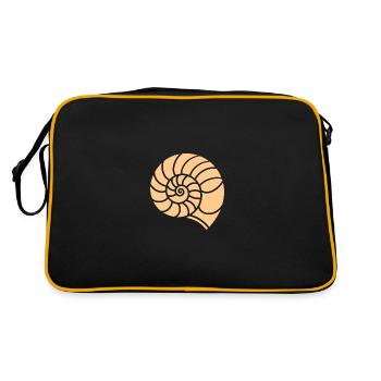 shell - Retro Bag - black/gold - Back