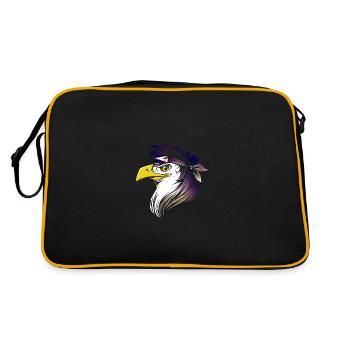 Samoa américaines - Sac Retro - noir/or - Dos