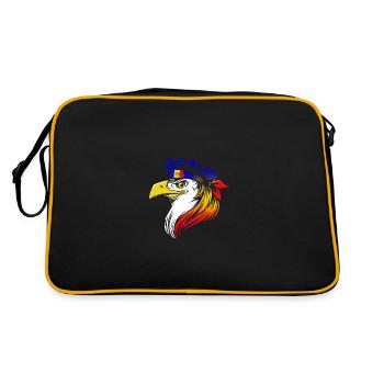 Andorra - Retro Bag - black/gold - Back