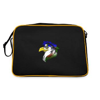 Batwa - Sac Retro - noir/or - Dos