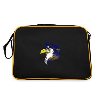 Bosnie-Herzégovine - Sac Retro - noir/or - Dos