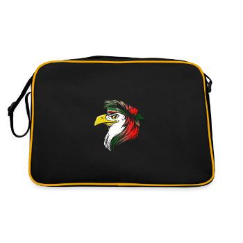 Tchétchénie - Sac Retro - noir/or - Dos