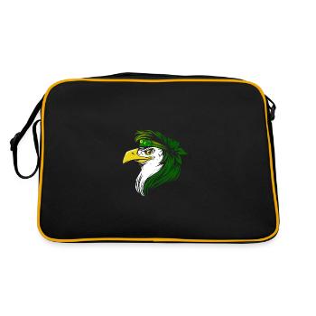 Îles Cocos - Sac Retro - noir/or - Dos