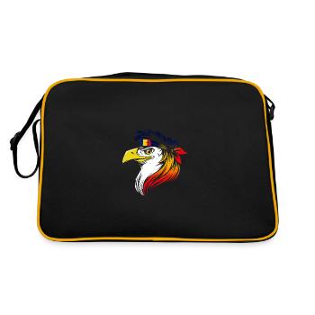 Tchad - Sac Retro - noir/or - Dos