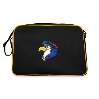 République démocratique du Congo - Sac Retro - noir/or - Dos