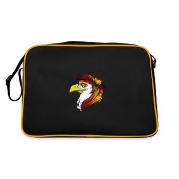 GDR - Retro Bag - black/gold - Back