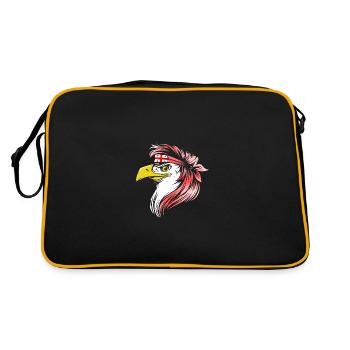 Georgia - Retro Bag - black/gold - Back