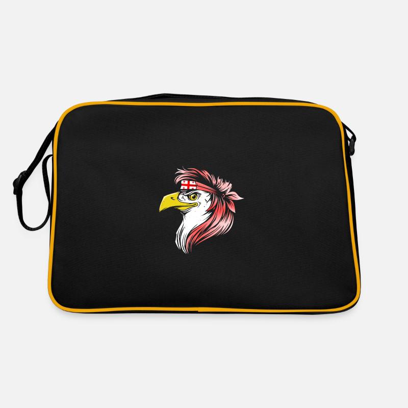 Géorgie - Sac Retro - noir/or