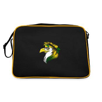 French Guiana - Retro Bag - black/gold - Back