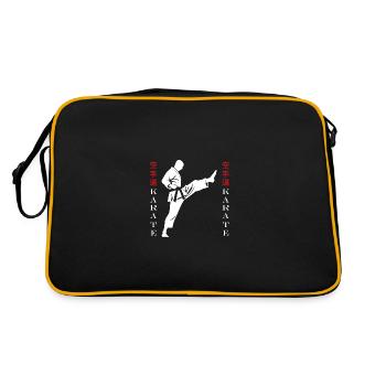 karate - Retro Bag - black/gold - Back